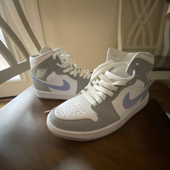 'wolf grey aluminum' jordan 1 - Picture 1 of 5